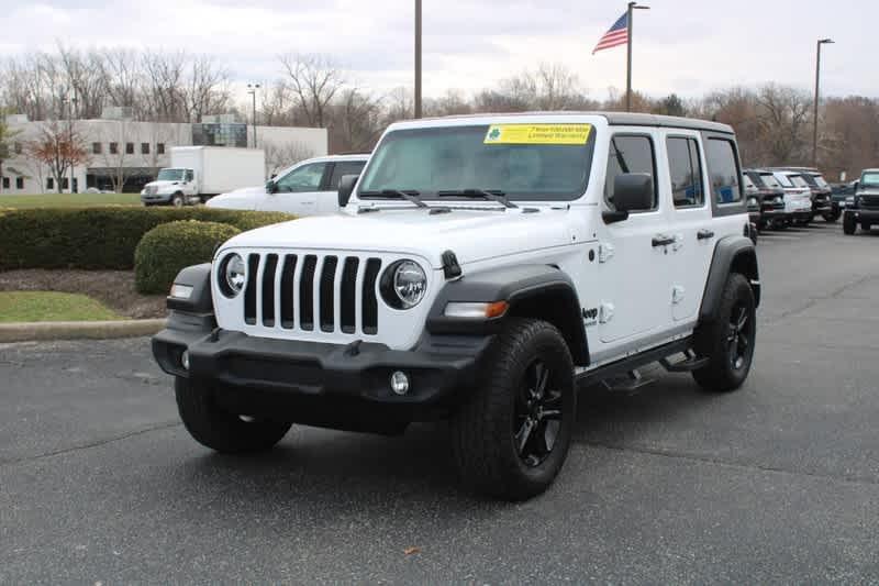 used 2021 Jeep Wrangler Unlimited car, priced at $29,998