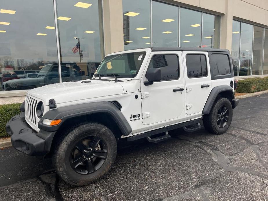 used 2021 Jeep Wrangler Unlimited car, priced at $30,988