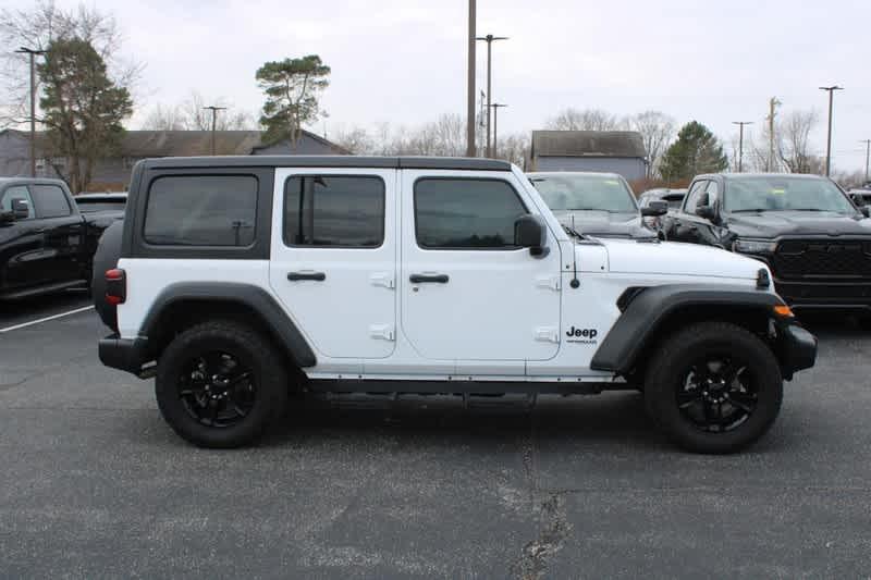 used 2021 Jeep Wrangler Unlimited car, priced at $29,998