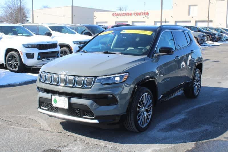 used 2022 Jeep Compass car, priced at $25,485