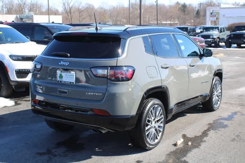 used 2022 Jeep Compass car, priced at $25,485