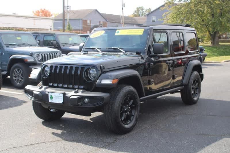 used 2021 Jeep Wrangler Unlimited car, priced at $35,998