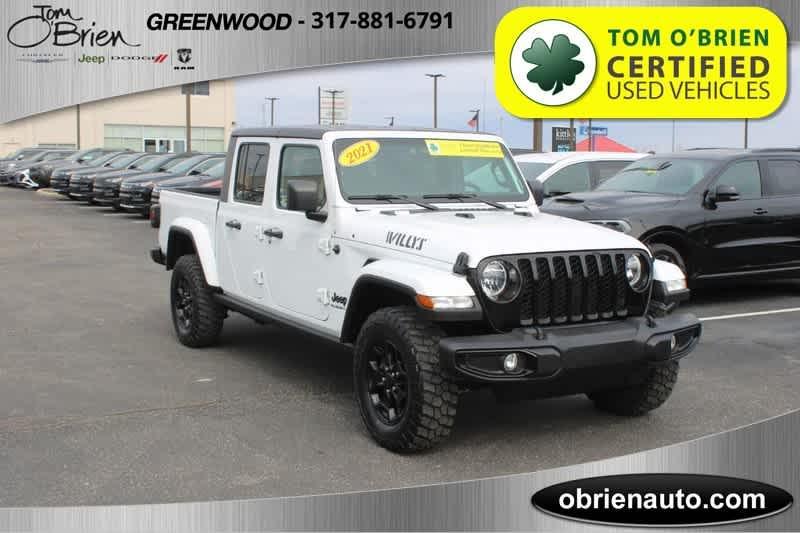 used 2021 Jeep Gladiator car, priced at $31,988