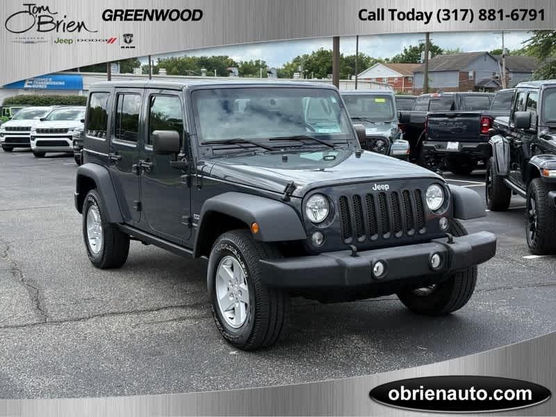 used 2018 Jeep Wrangler JK Unlimited car, priced at $21,988