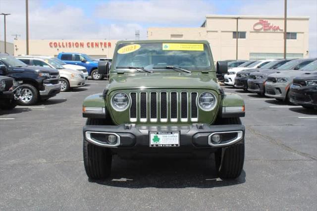 used 2021 Jeep Wrangler Unlimited car, priced at $34,785