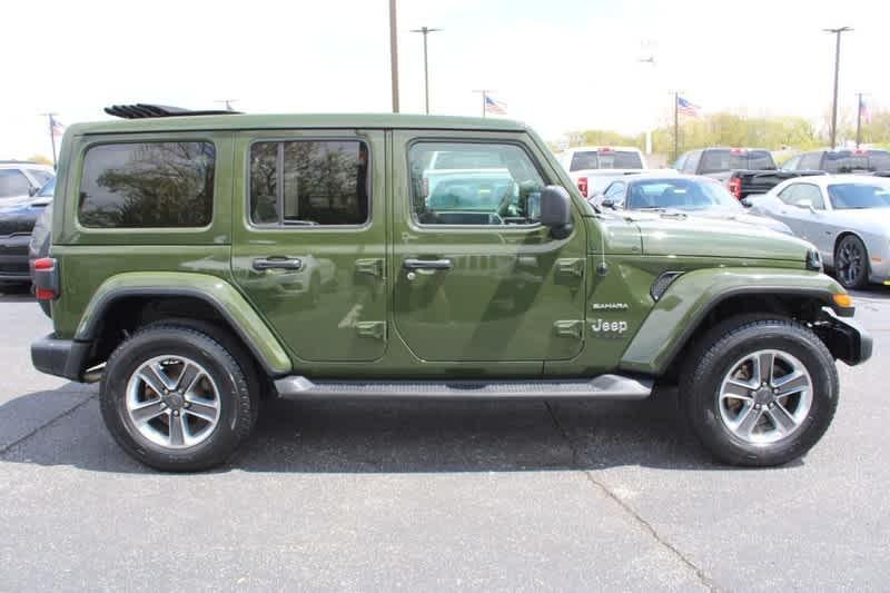 used 2021 Jeep Wrangler Unlimited car, priced at $38,685