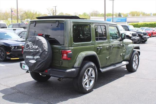 used 2021 Jeep Wrangler Unlimited car, priced at $34,785