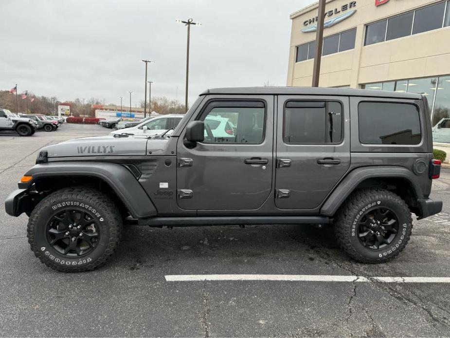 used 2021 Jeep Wrangler Unlimited car, priced at $35,988