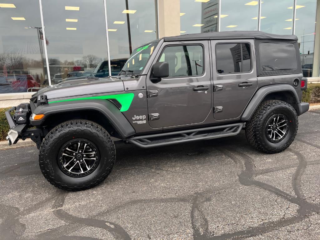 used 2021 Jeep Wrangler Unlimited car, priced at $27,988