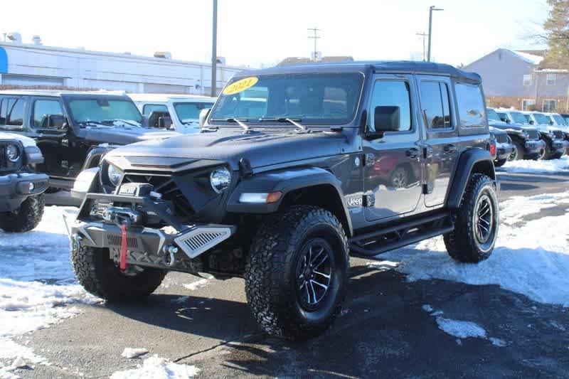 used 2021 Jeep Wrangler Unlimited car, priced at $25,985