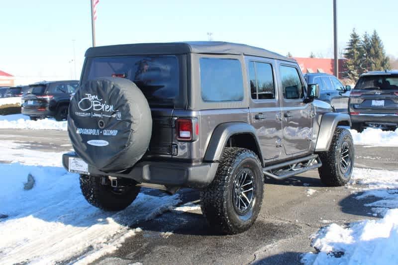 used 2021 Jeep Wrangler Unlimited car, priced at $25,985