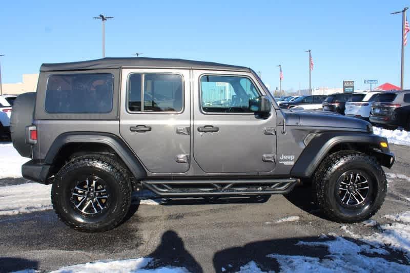 used 2021 Jeep Wrangler Unlimited car, priced at $25,985