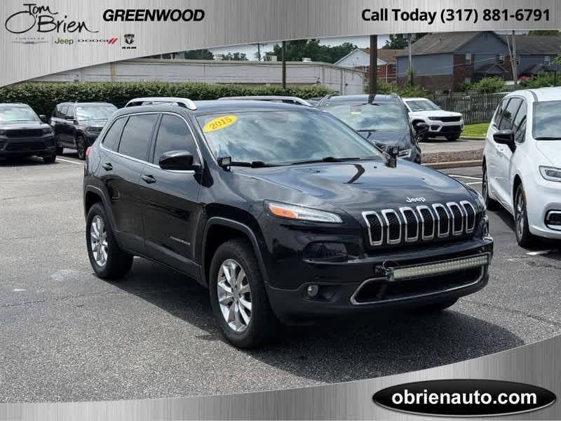 used 2015 Jeep Cherokee car, priced at $9,988
