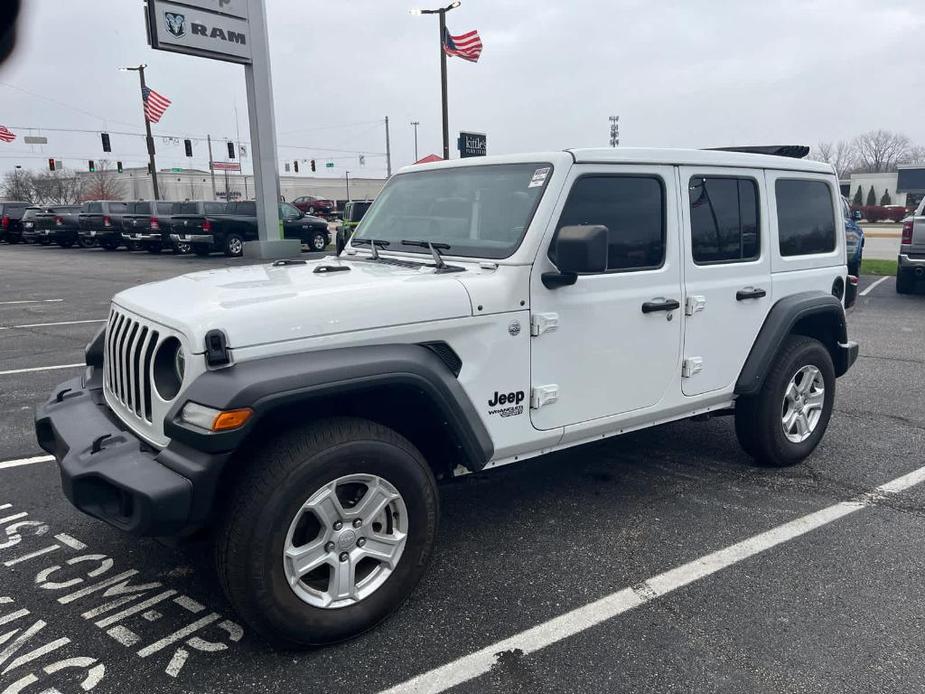 used 2021 Jeep Wrangler Unlimited car, priced at $31,485