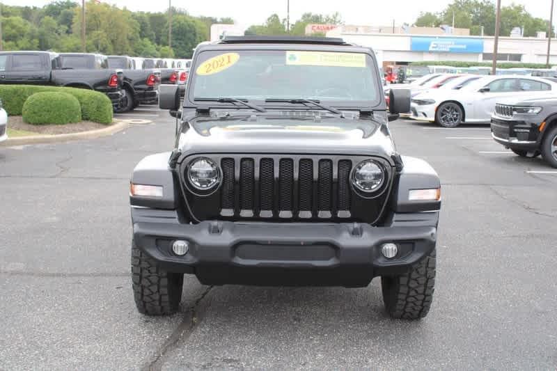 used 2021 Jeep Wrangler Unlimited car, priced at $34,485