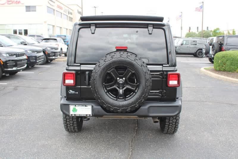 used 2021 Jeep Wrangler Unlimited car, priced at $34,485