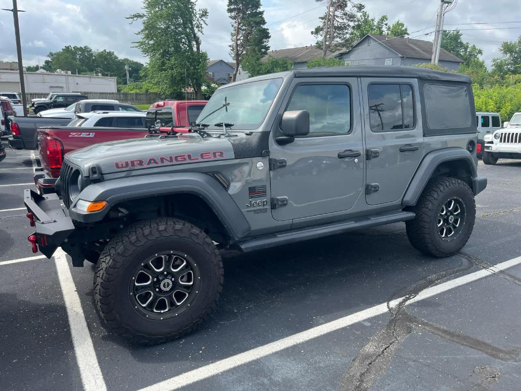 used 2019 Jeep Wrangler Unlimited car, priced at $21,988