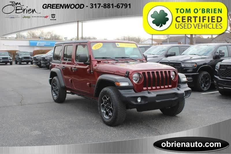 used 2021 Jeep Wrangler Unlimited car, priced at $30,985