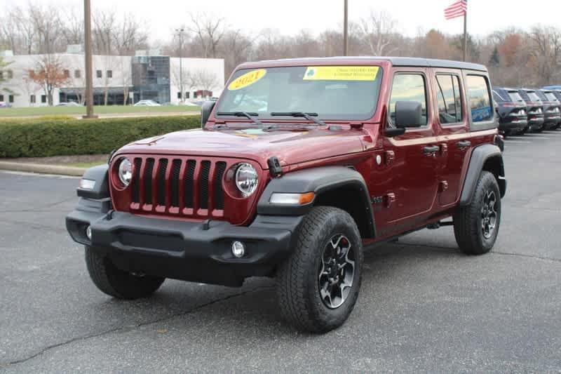 used 2021 Jeep Wrangler Unlimited car, priced at $30,985