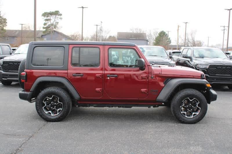 used 2021 Jeep Wrangler Unlimited car, priced at $30,985