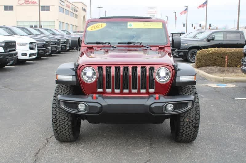 used 2021 Jeep Wrangler Unlimited car, priced at $41,988