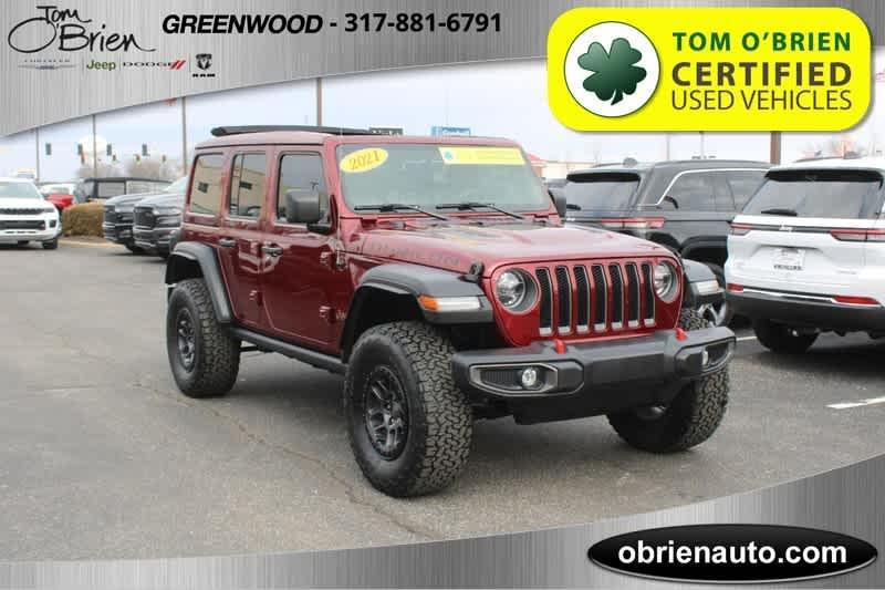 used 2021 Jeep Wrangler Unlimited car, priced at $41,285