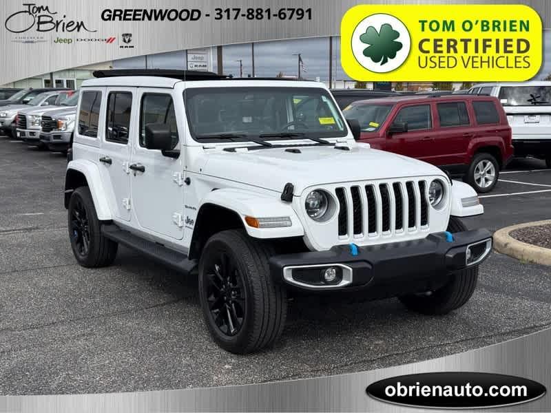 used 2023 Jeep Wrangler 4xe car, priced at $35,985