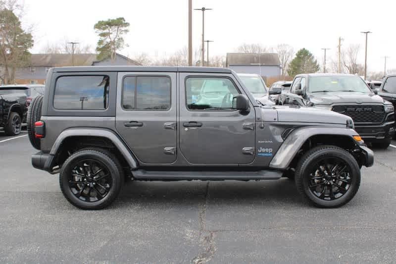 used 2021 Jeep Wrangler Unlimited 4xe car, priced at $32,985