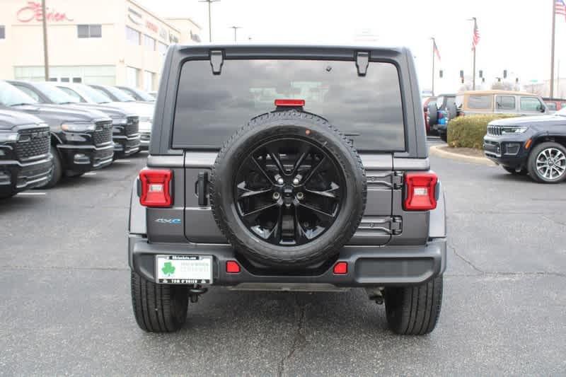 used 2021 Jeep Wrangler Unlimited 4xe car, priced at $32,985