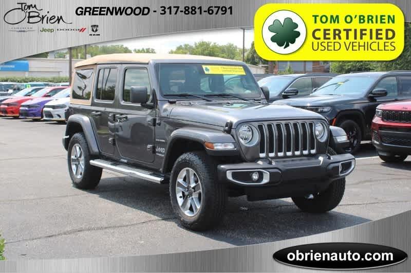 used 2021 Jeep Wrangler Unlimited car, priced at $35,998