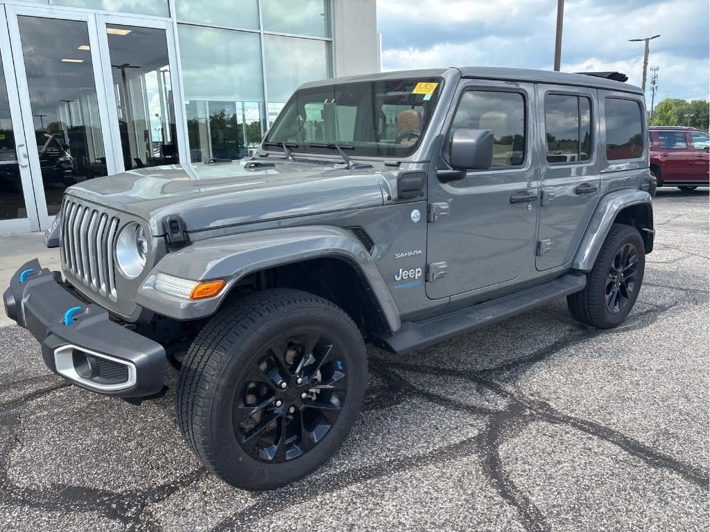 used 2022 Jeep Wrangler Unlimited 4xe car, priced at $36,988