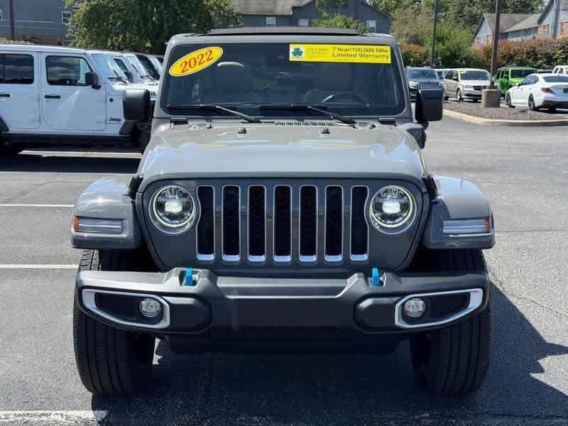 used 2022 Jeep Wrangler Unlimited 4xe car, priced at $36,988