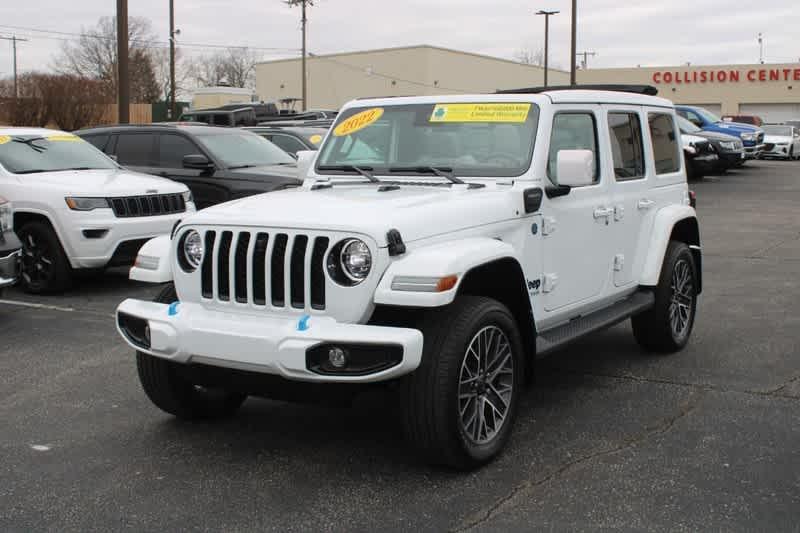 used 2022 Jeep Wrangler Unlimited 4xe car, priced at $38,988