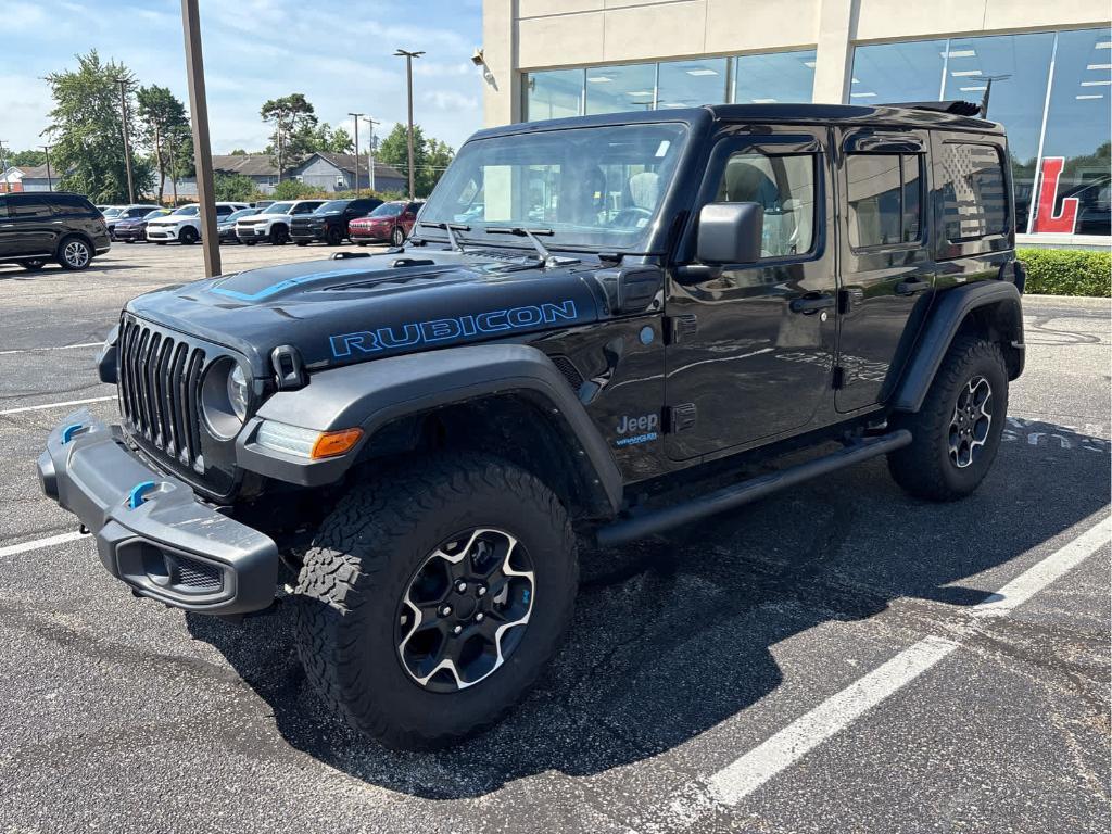 used 2022 Jeep Wrangler Unlimited 4xe car, priced at $37,988