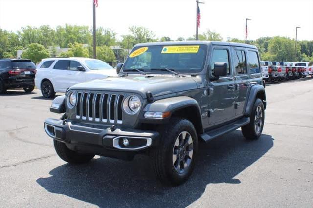 used 2020 Jeep Wrangler Unlimited car, priced at $34,785