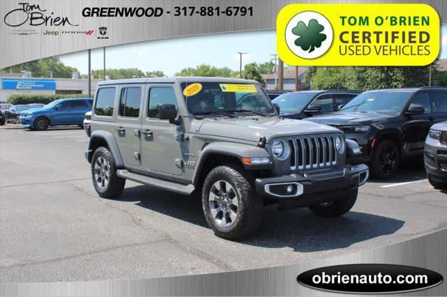 used 2020 Jeep Wrangler Unlimited car, priced at $34,785