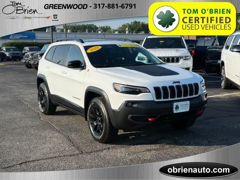 used 2022 Jeep Cherokee car, priced at $30,988