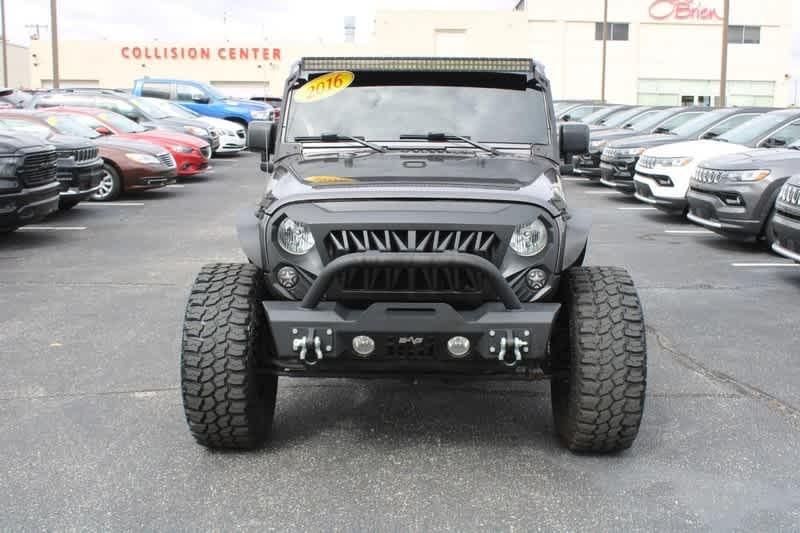 used 2016 Jeep Wrangler Unlimited car, priced at $19,485