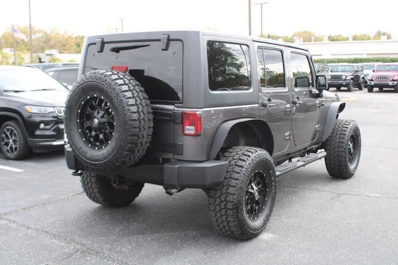 used 2016 Jeep Wrangler Unlimited car, priced at $19,485