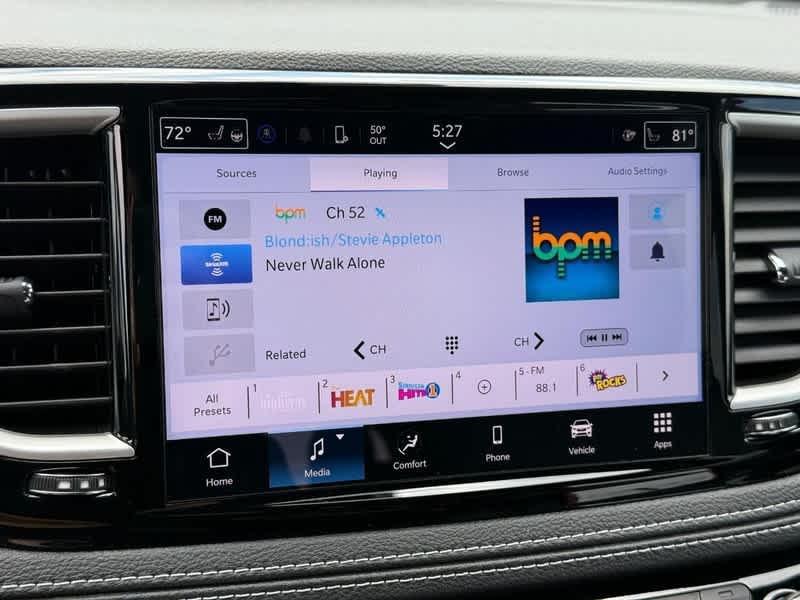 new 2025 Chrysler Pacifica Hybrid car, priced at $44,737