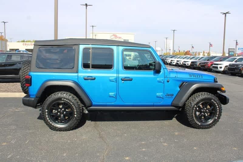 used 2021 Jeep Wrangler Unlimited car, priced at $34,485