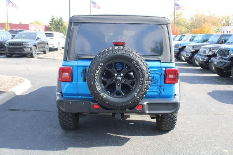 used 2021 Jeep Wrangler Unlimited car, priced at $34,485