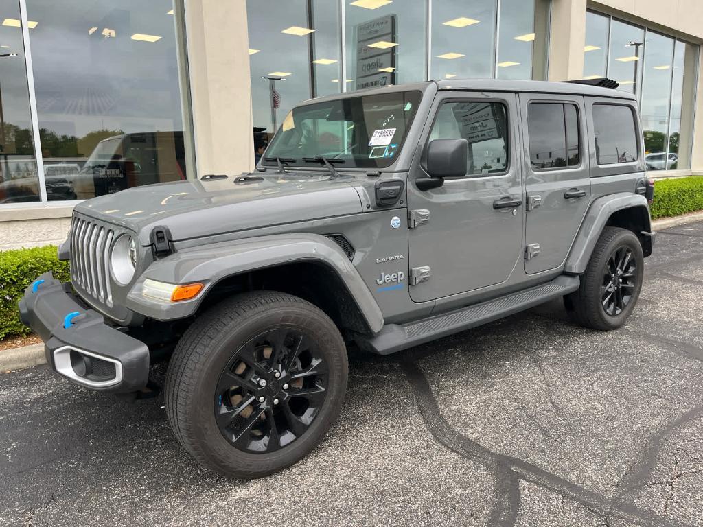 used 2022 Jeep Wrangler Unlimited 4xe car, priced at $36,988