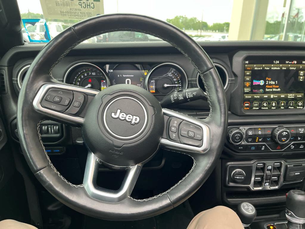 used 2022 Jeep Wrangler Unlimited 4xe car, priced at $36,988