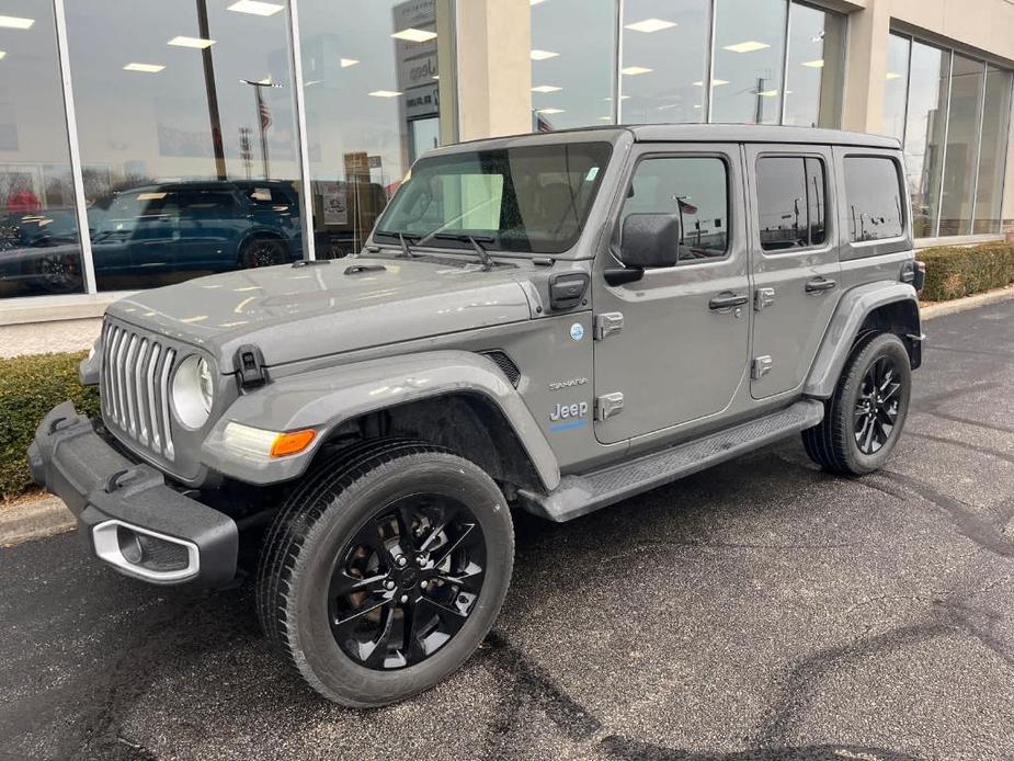 used 2021 Jeep Wrangler Unlimited 4xe car, priced at $33,485