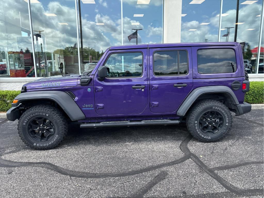 used 2023 Jeep Wrangler 4xe car, priced at $36,988