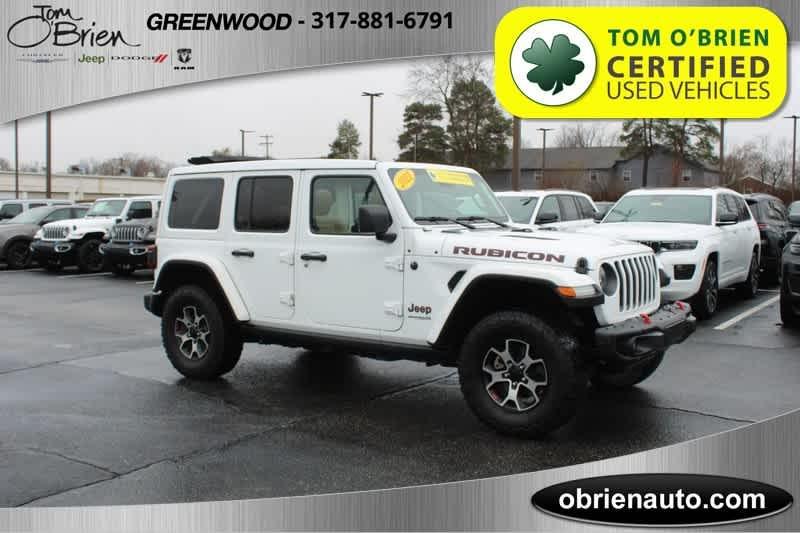 used 2021 Jeep Wrangler Unlimited car, priced at $43,750