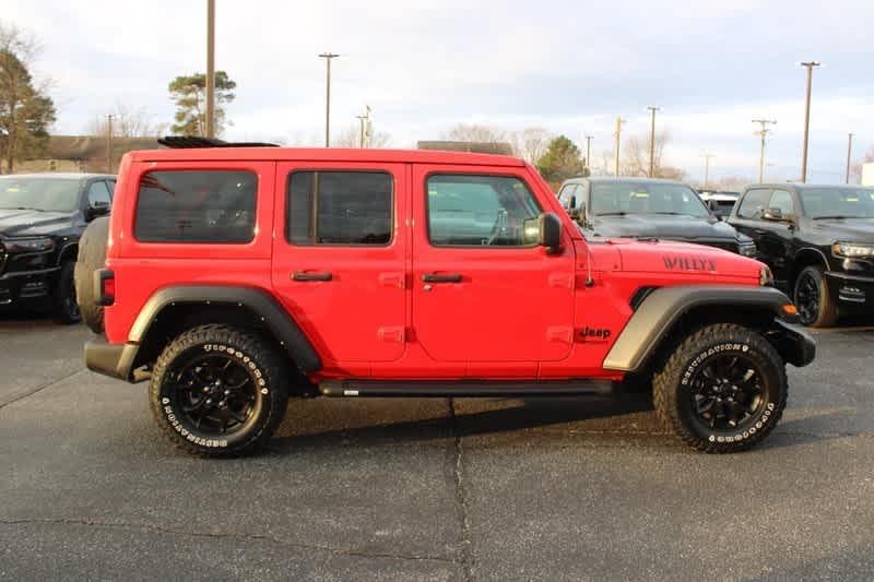 used 2022 Jeep Wrangler Unlimited car, priced at $35,785