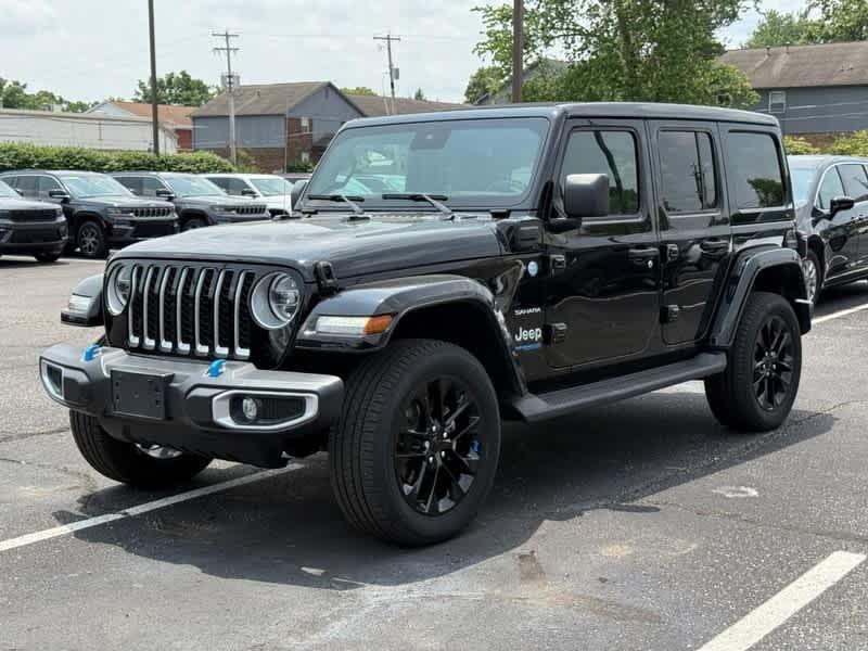 used 2022 Jeep Wrangler Unlimited 4xe car, priced at $37,988