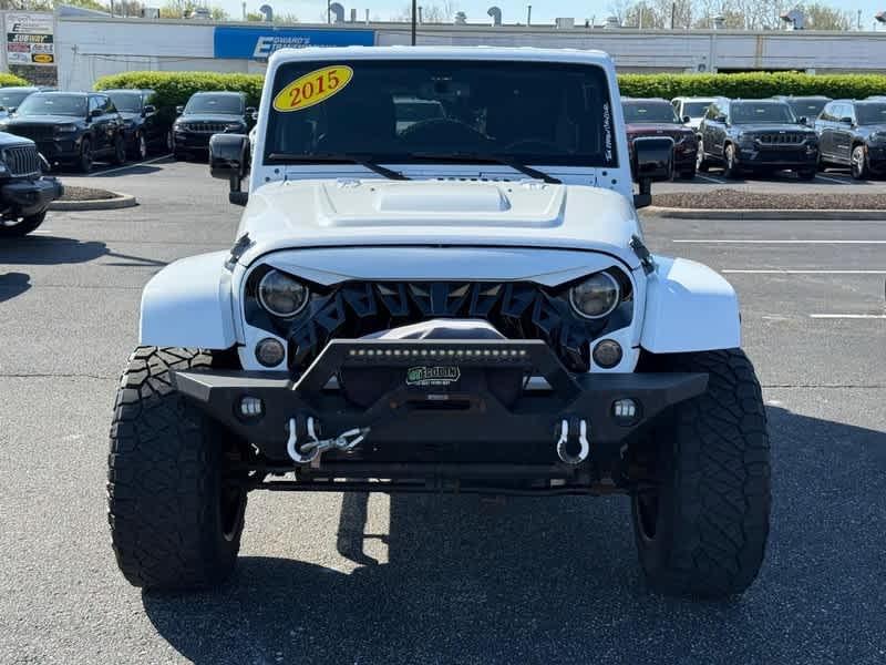 used 2015 Jeep Wrangler Unlimited car, priced at $22,988